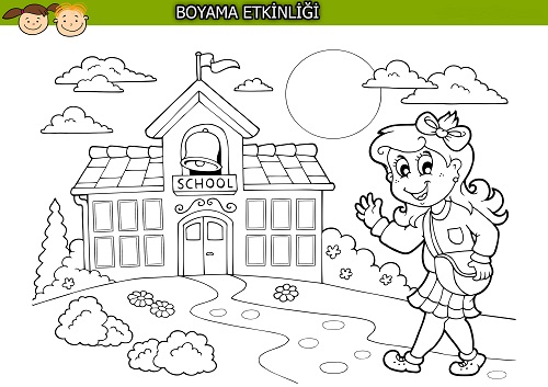 Erkek Cocuk Boyama Sayfasi Okuloncesitr Preschool