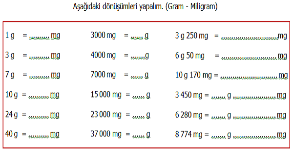 Rastløs Til Ni Tilladelse 4.Sınıf Matematik Tartma Birimleri Arasındaki İlişkiler (Ton - Kilogram -  Gram- Miligram) | Meb Ders