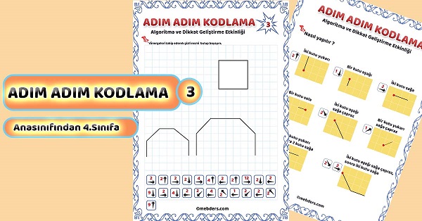 Adım Adım Kodlama Etkinliği 3 - Seviye 2