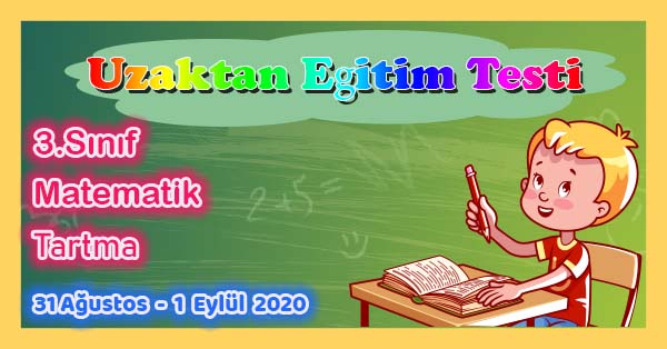 3. Sınıf Matematik Tartma Konusu Uzaktan Eğitim Testi pdf