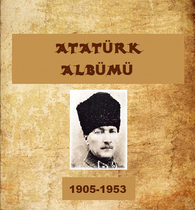 Atatürk resimlerinden oluşan sesli Atatürk albümü slaytı