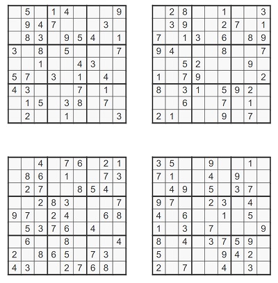 Orta Seviye Sudoku 3