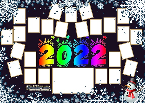 2022 Yeni Yıl Afişi - 19 Kişilik