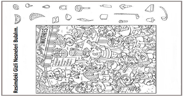 Gizli Nesneleri Bulma Etkinliği 55