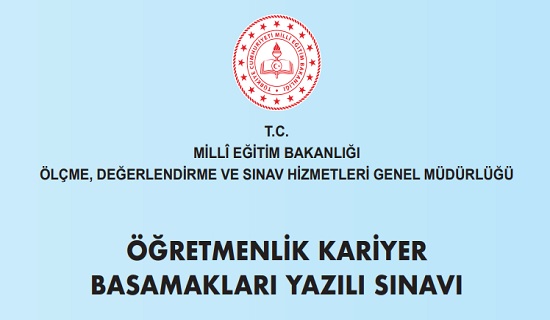 Milli Eğitim Bakanlığı Tarafından Yayımlanan Uzman Öğretmenlik Sınavı ikinci Örnek Soru Kitapçığı-2