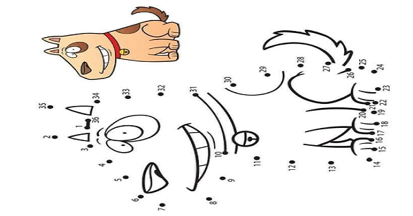 Nokta Birleştirme Etkinliği (Sevimli Köpek)