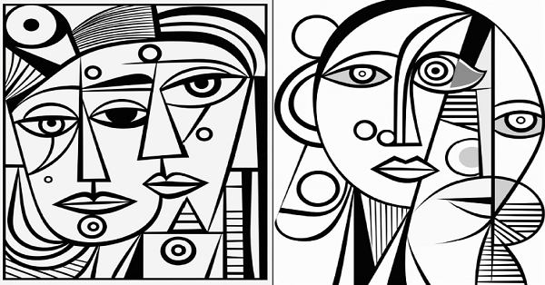 Picasso Pastel Boya Çalışmaları (8 Parça)