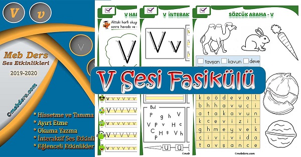 1.Sınıf İlkokuma V Sesi Fasikülü