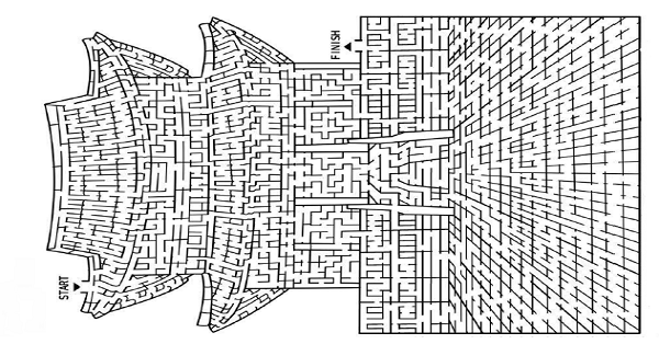 Seviye 3 - Labirent Bulmaca Etkinliği 30