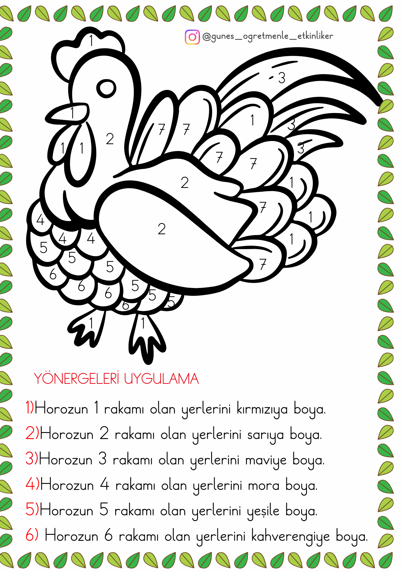 1.Sınıf H Sesi Okuma Anlama Metinleri