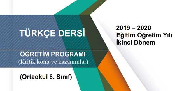 8.Sınıf Türkçe Telafi Programı, Konu ve Kazanımları