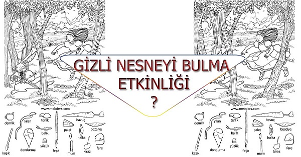 Gizli nesneyi bulma etkinliği 15