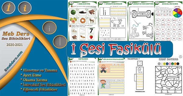 1.Sınıf İlkokuma İ Sesi Fasikülü