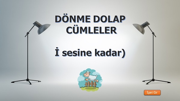 İ Sesi Dönme Dolap Cümleler Sunusu