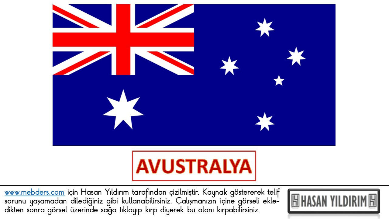 Avustralya Bayrağı PNG
