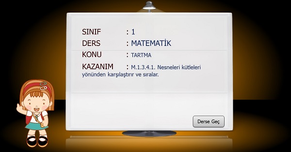 1.Sınıf Matematik Tartma Sunusu