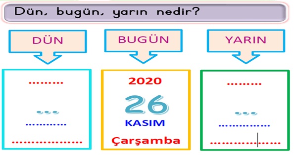 2.Sınıf Matematik Zamanı Ölçme (Gün- Ay) Etkinliği-9