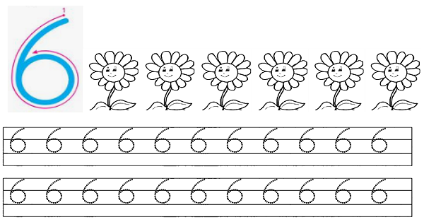 1.Sınıf Matematik (6 Rakamı) Altı Rakamı