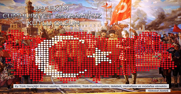 Cumhuriyet Panosu Posteri - 50x70