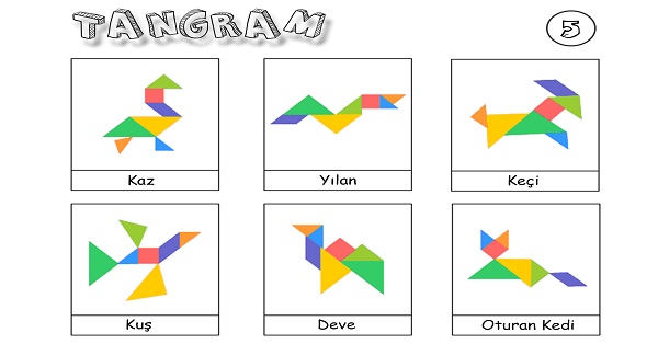 Tangram etkinliği 5