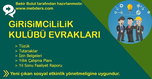 Girişimcilik Kulübü Evrakları