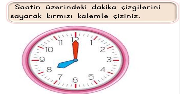 2.Sınıf Matematik Zamanı Ölçme Etkinliği-7