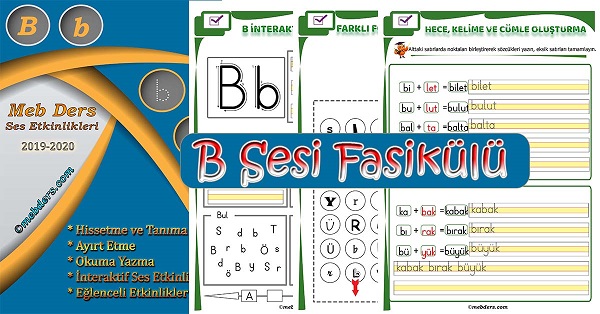 1.Sınıf İlkokuma B Sesi Fasikülü