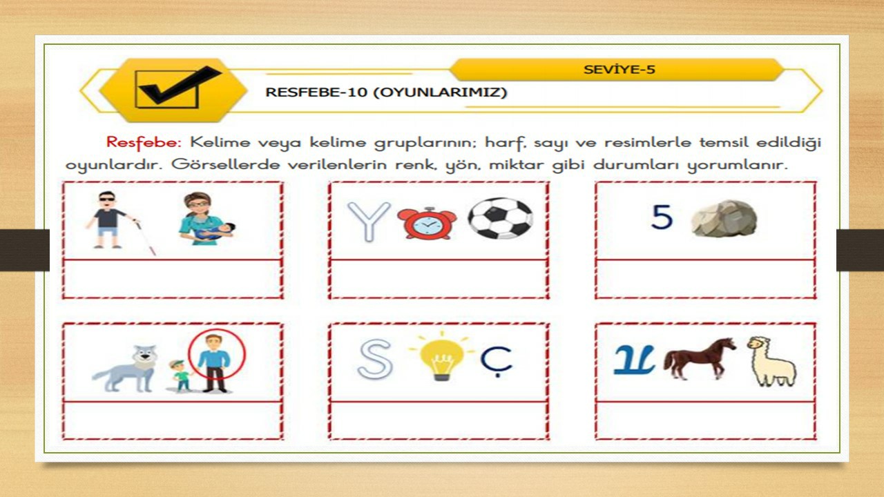 Resfebe 10 - Oyunlarımız