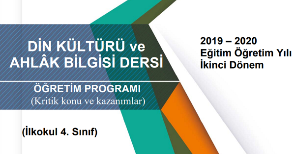 4.Sınıf Din Kültürü ve Ahlak Bilgisi Telafi Programı, Konu ve Kazanımları