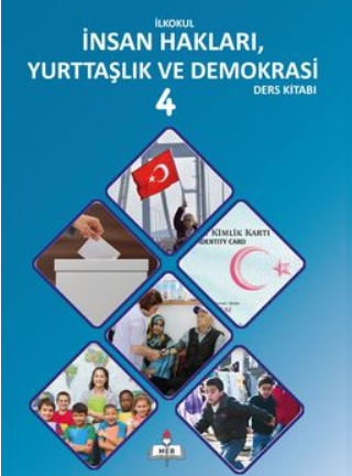 2018-2019 Yılı 4.Sınıf İnsan Hakları ve Demokrasi Ders Kitabı pdf