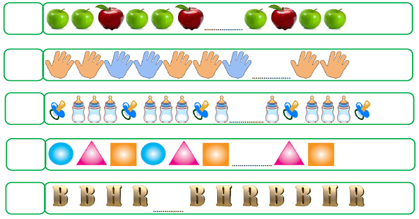 1.Sınıf Matematik Geometrik Örüntü-2