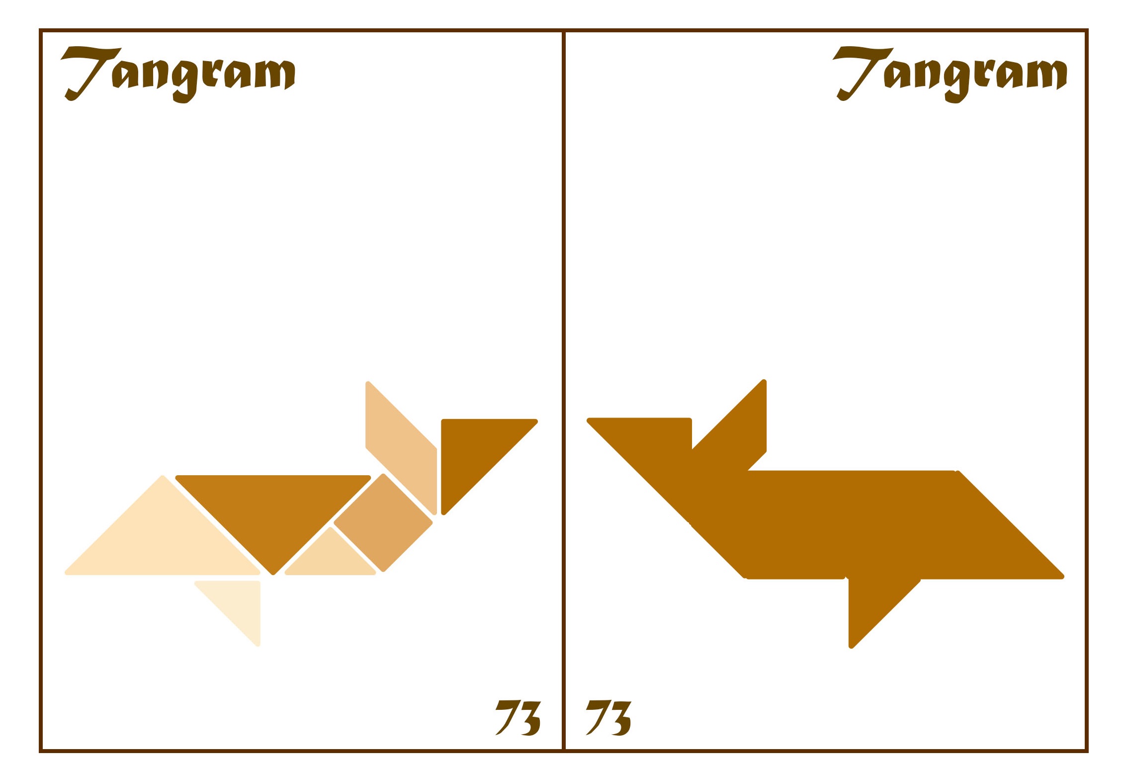 Tangram Kartları 37