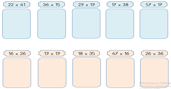 3.Sınıf Matematik Çarpma İşlemi-15