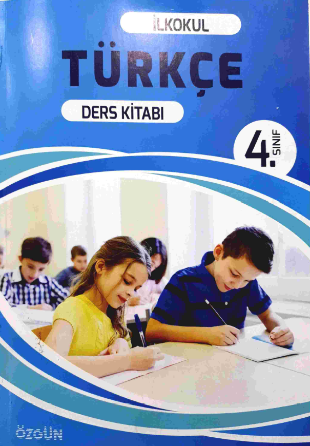 2021 - 2022 Yılı 4.Sınıf Türkçe Ders Kitabı (Özgün Yayınlar) pdf indir
