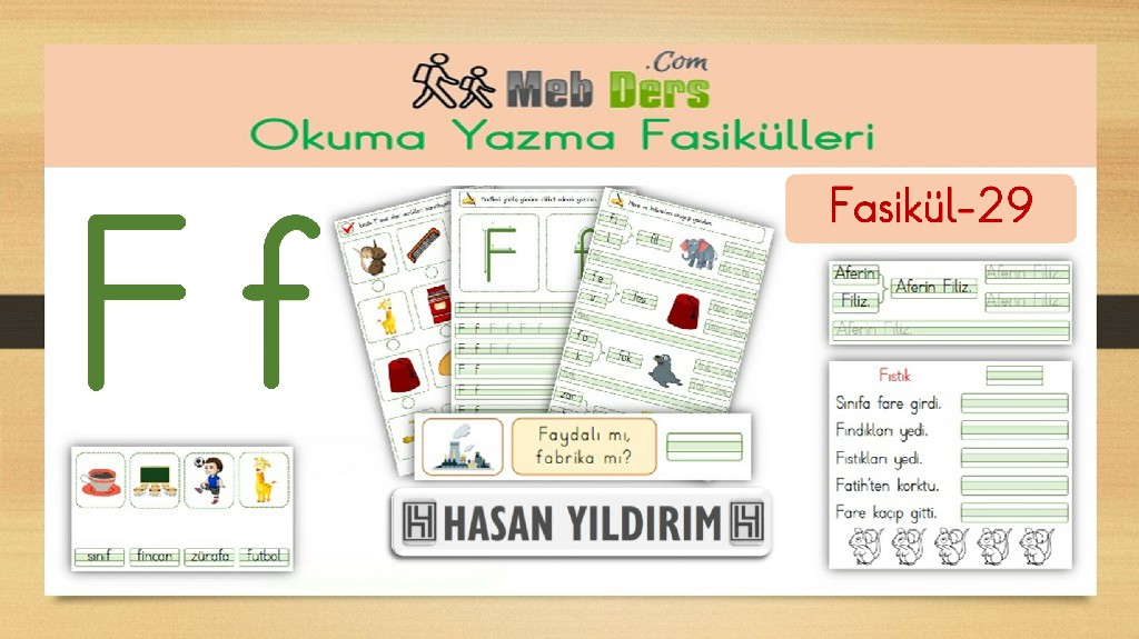 F Sesi Fasikülü (Fasikül-29)