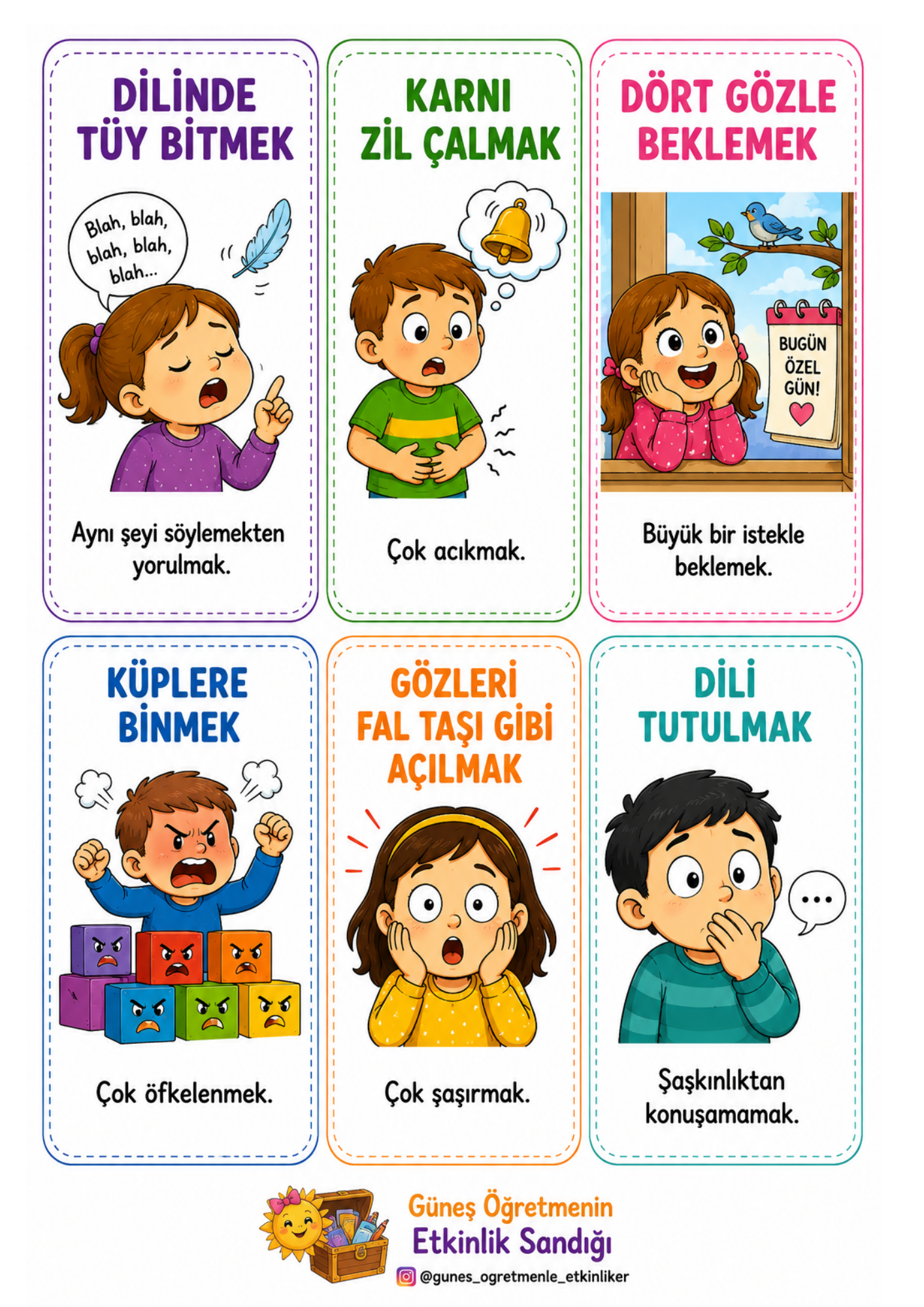 Deyimler Kartları