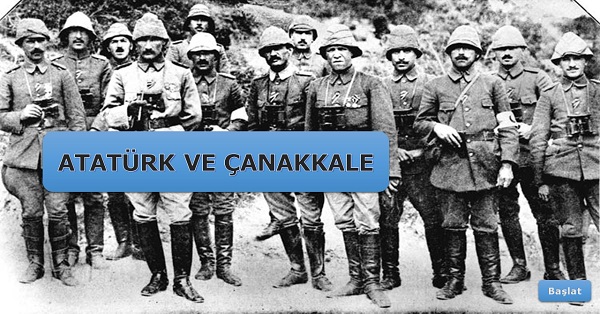 Atatürk ve Çanakkale sesli slayt