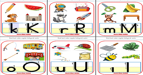 1. Sınıf İlk Okuma Yazma (OKURIM)  2.Grup Ses Kartları