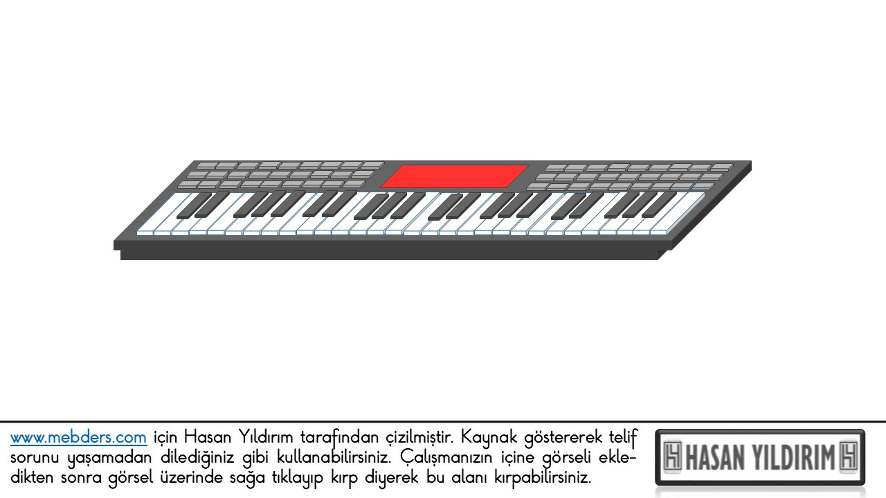 Org Klavye PNG