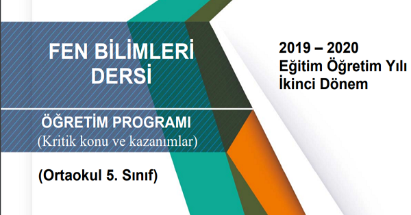 5.Sınıf Fen Bilimleri Telafi Programı, Konu ve Kazanımları