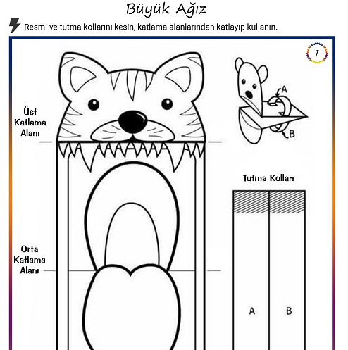 Büyük Ağız Kaplan El Maskesi