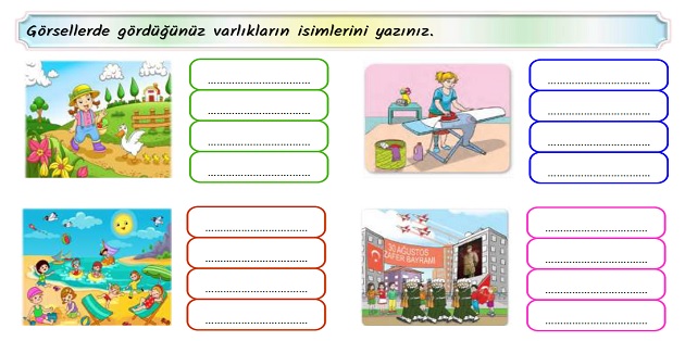 2.Sınıf Türkçe Görselleri Yorumlama Etkinliği-1