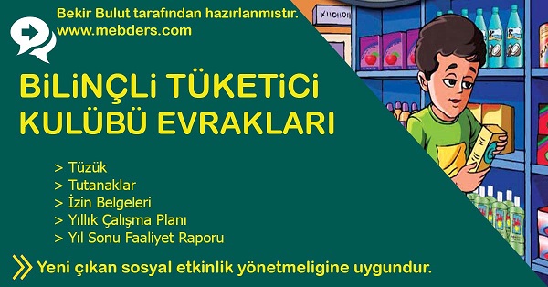 Bilinçli Tüketici Kulübü Evrakları