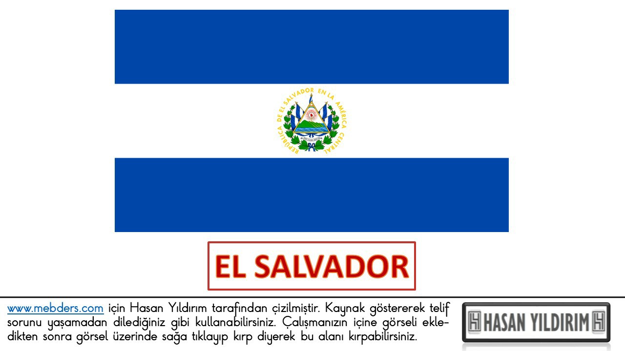 El Salvador Bayrağı PNG