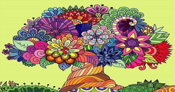Mandala Ağaç Boyama Etkinliği