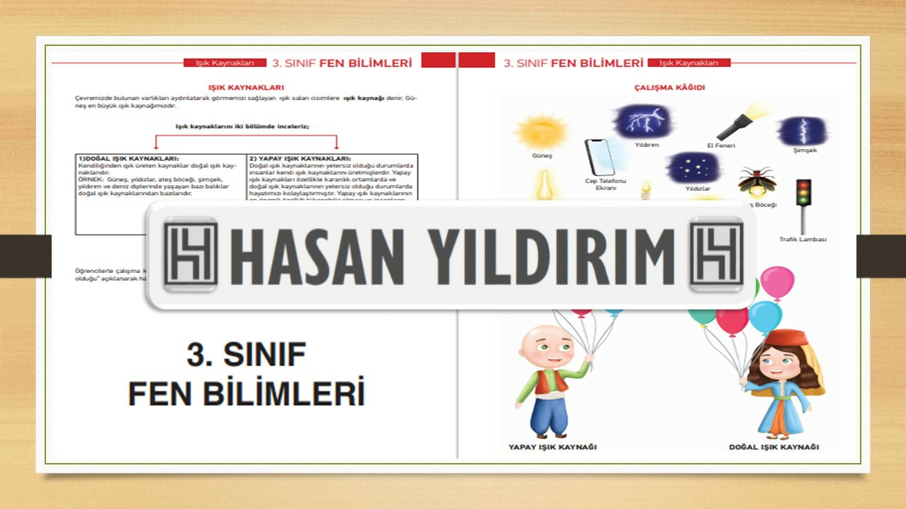 3.Sınıf Fen Bilimleri Telafi Eğitim Etkinlik Kitabı