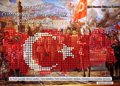 95.Yıl Cumhuriyet Panosu 50x70cm Poster 62