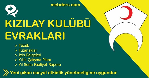 Kızılay Kulübü Evrakları