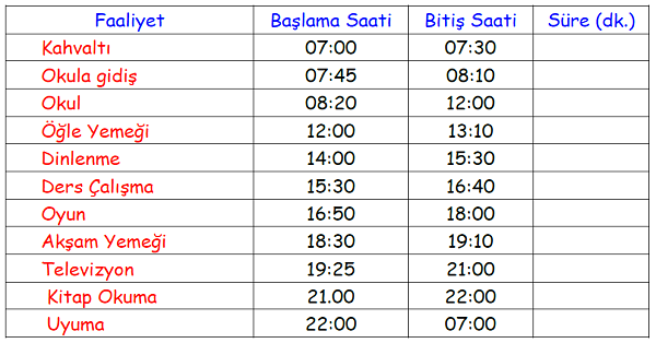 4.Sınıf Matematik Zamanı Ölçme-7