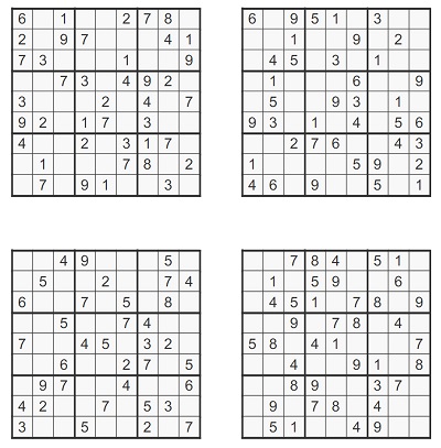 Orta Seviye Sudoku 6